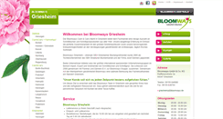 Desktop Screenshot of bloomways-griesheim.de